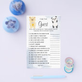 Teddy Bears Finden Sie die Gästebuchskarte Flyer (Einzeln)