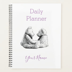 Teddy Bears Foto Daily Planner - HAMbWG Planer