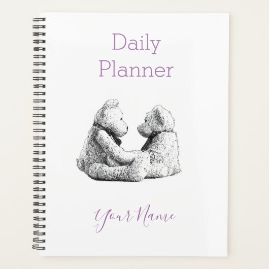 Teddy Bears Foto Daily Planner - HAMbWG Planer (Vorderseite)