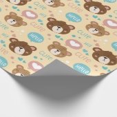Teddy Bears Geschenkpapier (Ecke)
