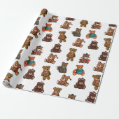 Teddy Bears Geschenkpapier (Ungerollt)
