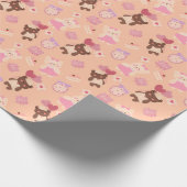 Teddy Bears Geschenkpapier (Ecke)