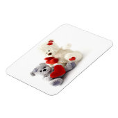 Teddy Bears haben ein Premium Magnet (Linke Seite)