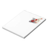 Teddy Bears haben Herz Notepad Notizblock (Rotiert)