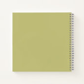 Teddy Bear's Herbst-Herbstlaub Notizblock (Rückseite)