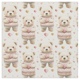 Teddy Bears & Herz Stoff