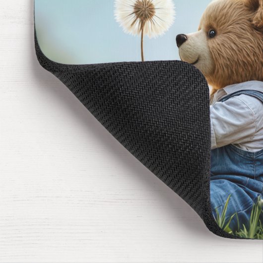 Teddy Bears in Dandela Mousepad (Ecke)
