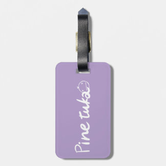 Teddy Bears in Lavender Field – Soft Pastel Painti Gepäckanhänger