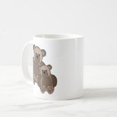 Teddy Bears Kaffeetasse (Vorderseite Links)