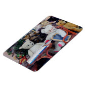 Teddy Bears Lektionen lesen Magnet (Linke Seite)