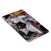 Teddy Bears Lektionen lesen Magnet (Rechte Seite)
