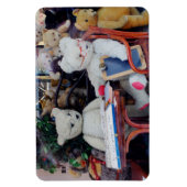 Teddy Bears Lektionen lesen Magnet (Vertikal)