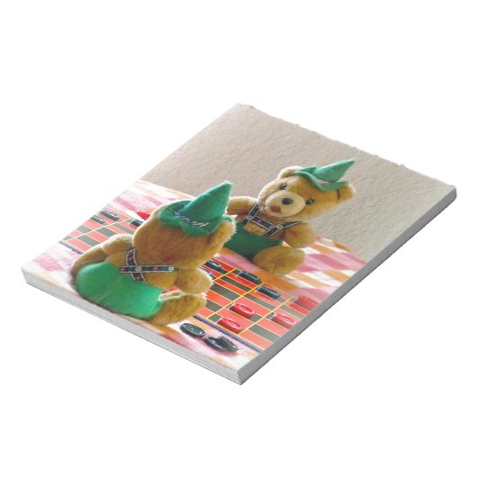 Teddy Bears Notizblock (Rotiert)