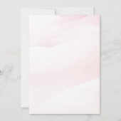 Teddy Bear's Party: Einladung zur Geschlechteroffe (Rückseite)