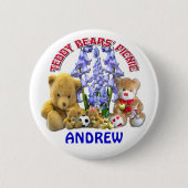 TEDDY BEARS PICNIC BUTTON (Vorderseite)