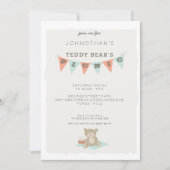 Teddy Bear's Picnic Einladung (Vorderseite)