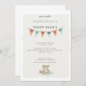 Teddy Bear's Picnic Einladung (Vorne/Hinten)