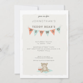 Teddy Bear's Picnic Einladung