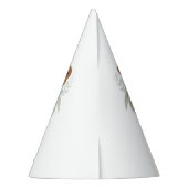 Teddy Bears Tee Party Birthday Cone Partyhütchen (Rückseite)