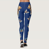 Teddy Bears und Butterfliegen Leggings (Rückseite)