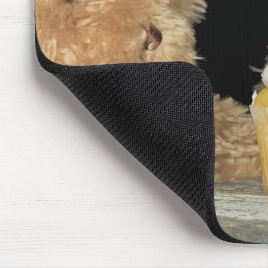 Teddy Bears und Cupcake Mousepad (Ecke)