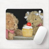 Teddy Bears und Cupcake Mousepad (Mit Mouse)