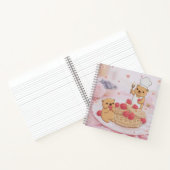 Teddy Bears & Waffles Notizblock (Innenseite)