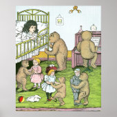Teddy Bears Waltz mit Puppen Poster (Vorne)