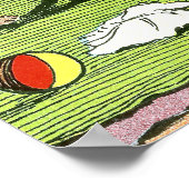 Teddy Bears Waltz mit Puppen Poster (Ecke)