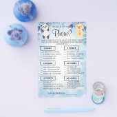 Teddy Bears Was ist auf Ihrem Telefon Showspielkar Flyer (Einzeln)