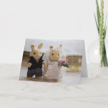 Teddy Bears Wedding Card