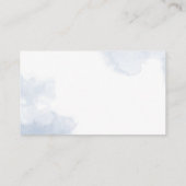 Teddy Bears Wie viele Cookies Baby Shower Card Spi Platzkarte (Rückseite)