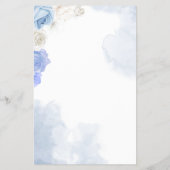 Teddy Bears wollte sie lieber Baby-Dusche-Spielkar Flyer (Hinten)