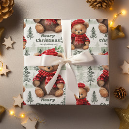 Teddy Bears Wrapping Paper Geschenkpapier