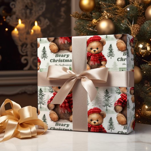 Teddy Bears Wrapping Paper Geschenkpapier