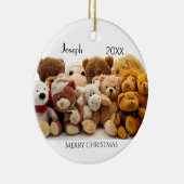 Teddy BearsOrnament von HAMbyWG Keramik Ornament (Rechts)