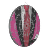 Teddy Boy Anzug Dartscheibe (Vorderseite Links)