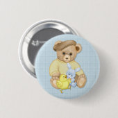 Teddy Boy Easter Button (Vorne & Hinten)