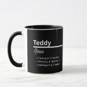 Teddy Boy Name Definition Personalized Mug Tasse (Links)