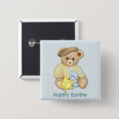 Teddy Boy - Ostern Button (Vorne & Hinten)