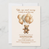 Teddy brät sich vom Geschlecht neutral auf Einladung (Vorderseite)