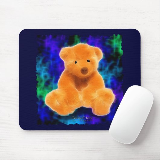 TEDDY FRIEND Mouse Pad Mousepad (Mit Mouse)