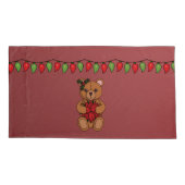 Teddy-Geschenk-Pillowcase Kissenbezug (Rückseite)