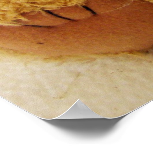 Teddy Hugs A Guinea Pig Poster (Ecke)