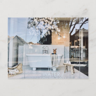 Teddy in Bath Postcard Postkarte