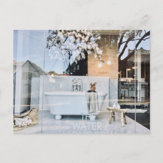 Teddy in Bath Postcard Postkarte