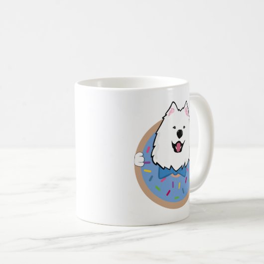 Teddy in Donut Kaffeetasse (VorderseiteRechts)