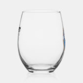 Teddy in Donut Weinglas Ohne Stiel (Rechts)