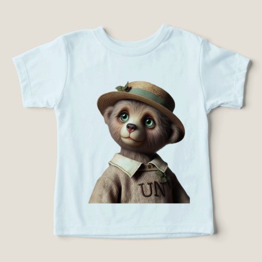 Teddy in einem alten Pullover, Vintag (Design Vorderseite)