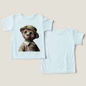 Teddy in einem alten Pullover, Vintag (Design Vorderseite & Rückseite)